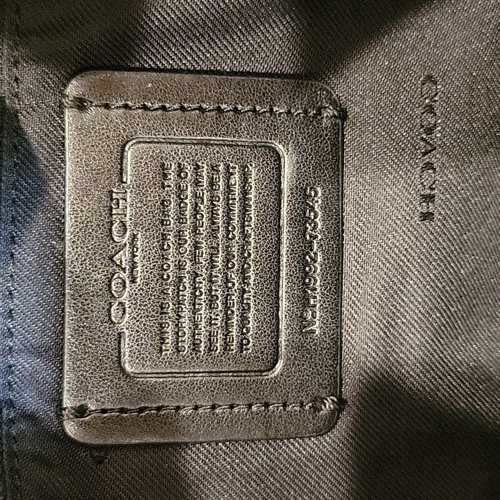 Brown/Burgundy Coach Shoulder Bag - Picture 7 of 10